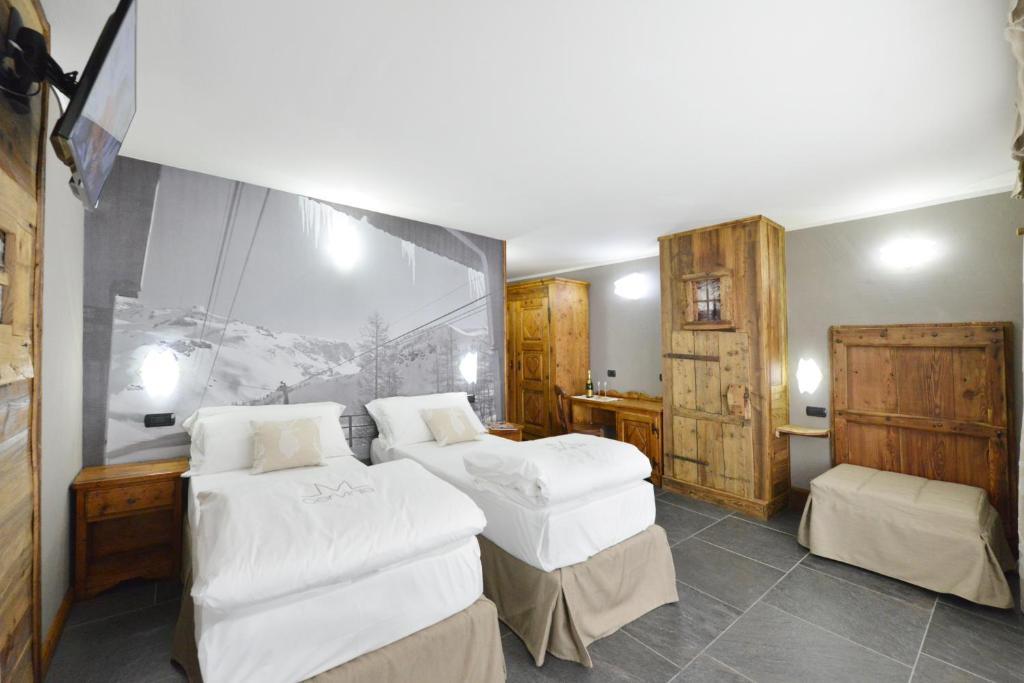 Mollino Rooms Breuil-Cervinia Rom bilde